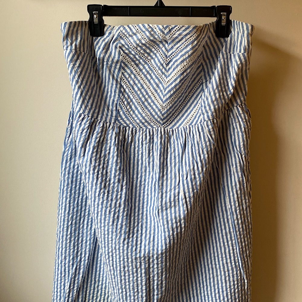 Strapless Seersucker Old Navy Dress